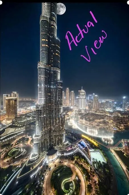 Address Emaar Flagship Burj Khalifa Fountain View Upscale Lägenhet Dubai Förenade Arabemiraten